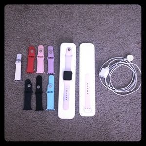 EUC Gold Apple Sport Watch 38mm